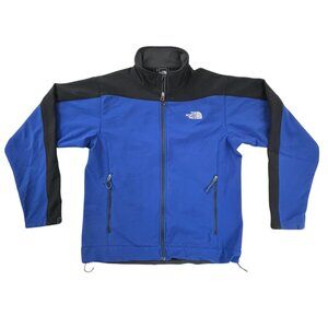 The North Face Men's Apex Bionic 2 Soft Shell Jacket in Blue/Black Size Medium